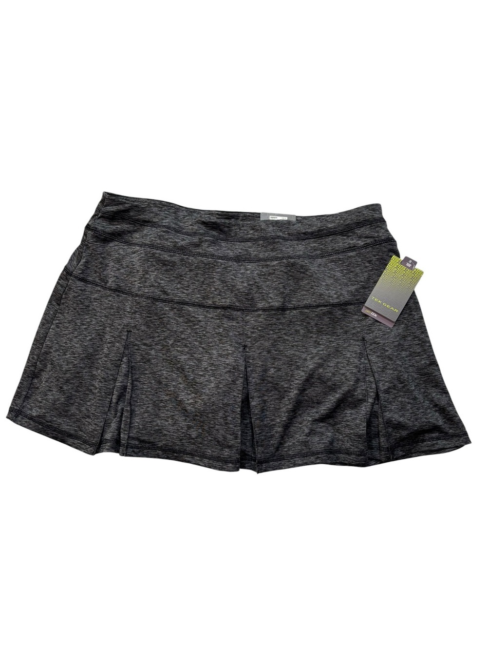 Skort tek gear Women's Dark Charcoal Athletic Skirt, XL, NWT, Gray, Grey